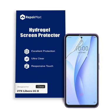 ZTE Libero 5G II Compatible Premium Hydrogel Screen Protector With Full Coverage Ultra HD